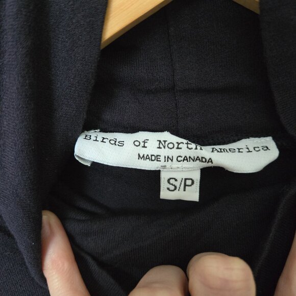 Birds of North America Avocet mock neck tee - Picture 5 of 7